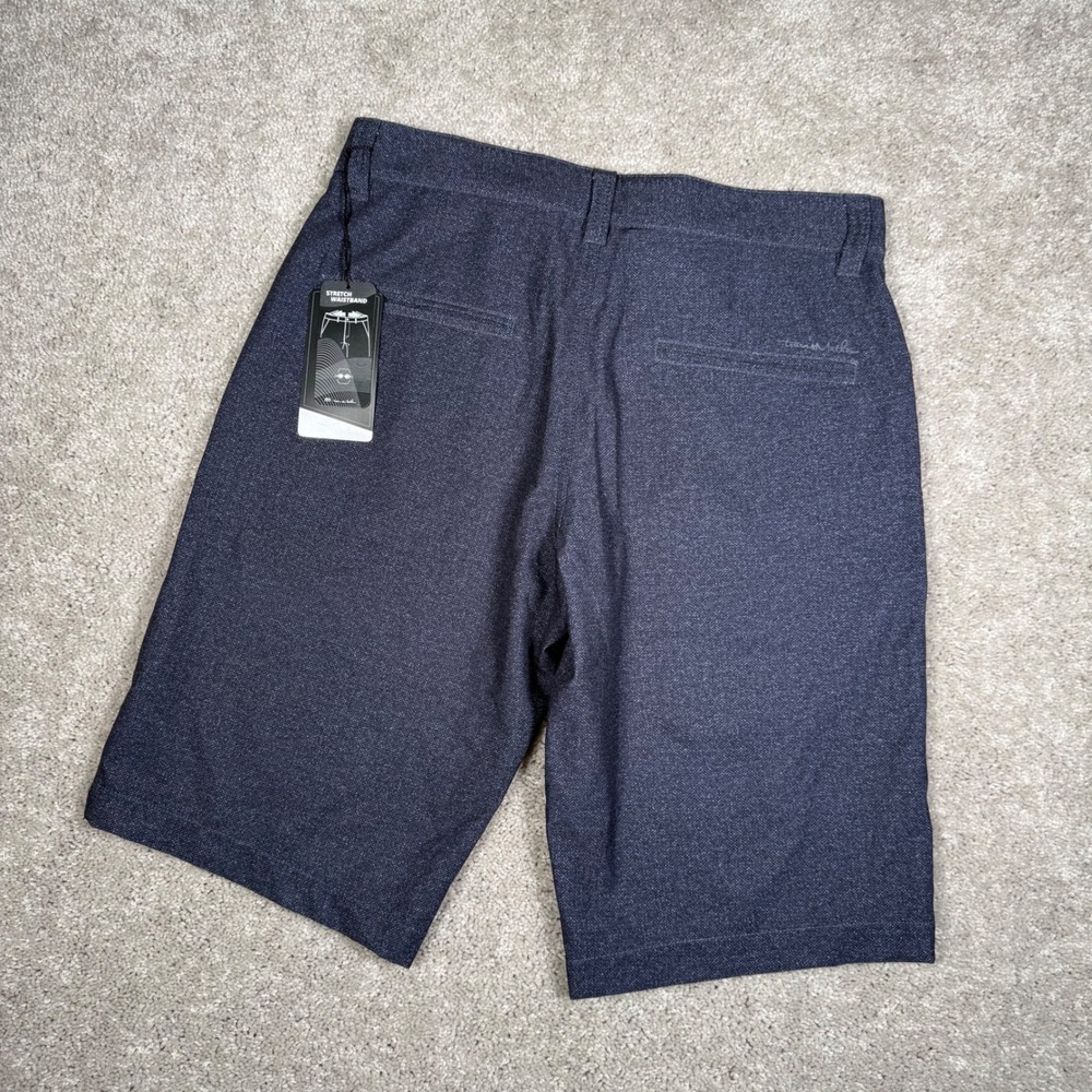 NWT Travis Mathew Men's 30 Prestige Lifestyle Performance Hybrid Shorts Blue - Picture 7 of 9